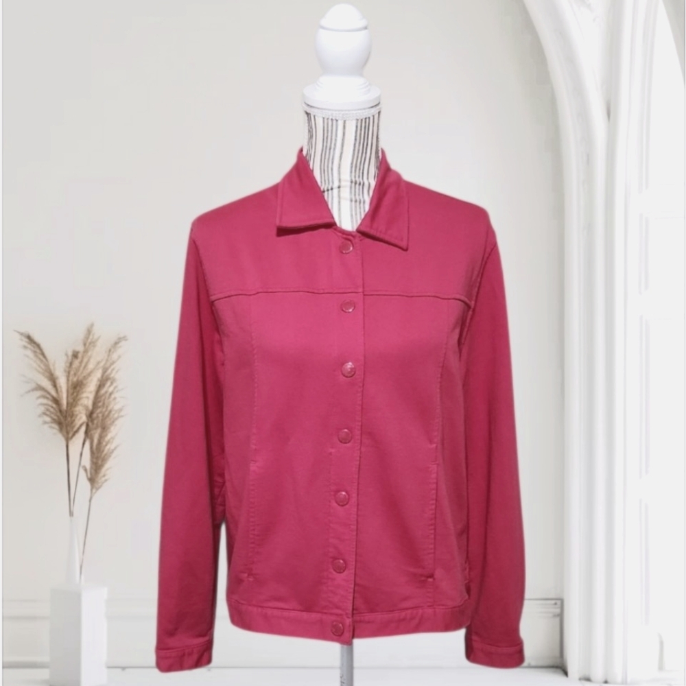 Drapers & Damons Front Snap Red Jean Jacket (PL)